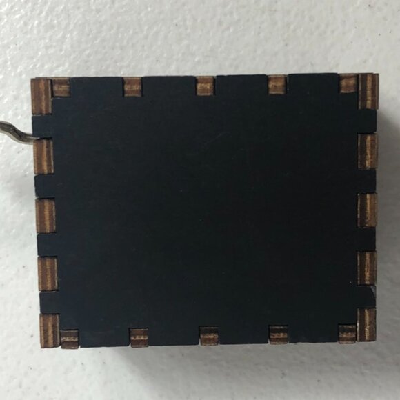 Totoro Cat Bus Hand Crank Wooden Music Box Anime Musical Mei - Picture 6 of 11